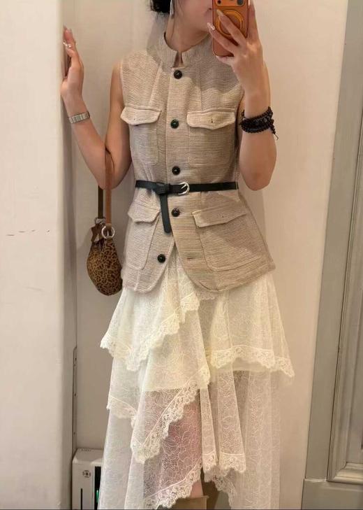 【门店同款】ENJOY春季立领修身马夹 170498180 商品图1