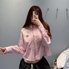 重磅渠道  miu粉衬衣 100支府绸棉  短款宽松衬衫 商品缩略图3