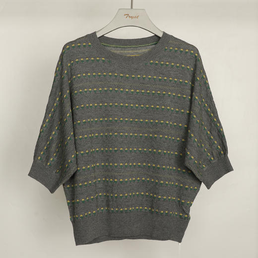 微信26C614-3103中袖羊毛衫 商品图5