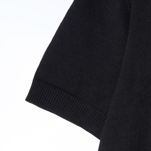 M187SDSA男装2026新款高贵轻奢韩版百搭撞色V领短袖T恤简约休闲上衣 商品图3