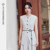 FUYAO扶摇直上 戏蕴东方风 条纹阔腿裤两件套女夏老钱风无袖外套 商品缩略图0