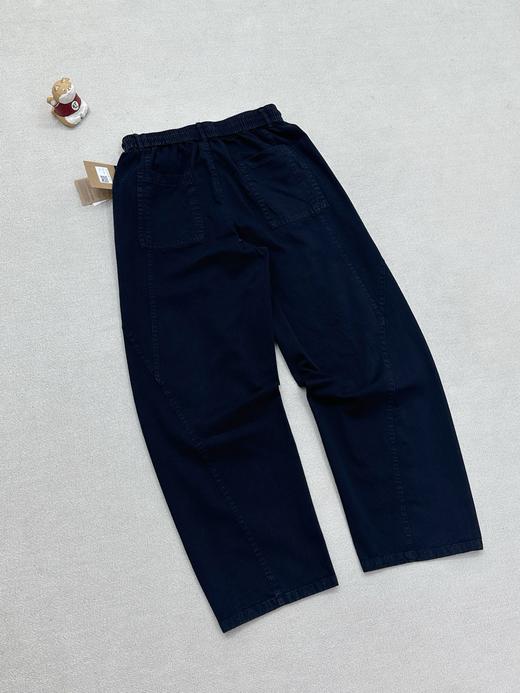 男款针织弯刀廓形牛仔休闲裤 商品图3