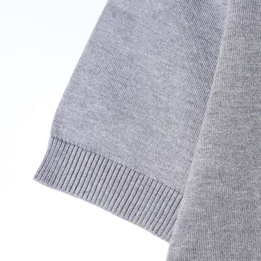 M187SDSA男装2026新款高贵轻奢韩版百搭撞色V领短袖T恤简约休闲上衣 商品图4