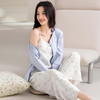 【带胸垫三件套】春夏季2026新款纯棉/莫代尔三件套装吊带款休闲家居服 商品缩略图2