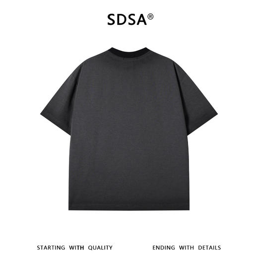 68815SDSA男装2026新款高贵轻奢撞色波点印花圆领短袖T恤渐变百搭舒适 商品图4