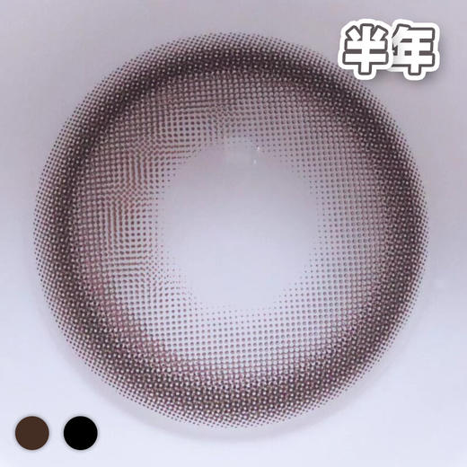 #Type 高光 黑/巧 14.5mm【1片装】敏感眼 / 半年抛 商品图3
