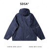 SDSA男装2026新款高贵轻奢韩版简约拼色拉链立领连帽夹克外套百搭 商品缩略图4