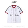 26019SDSA男装2026新款高贵轻奢美式撞色印花字母圆领短袖T恤百搭上衣 商品缩略图1