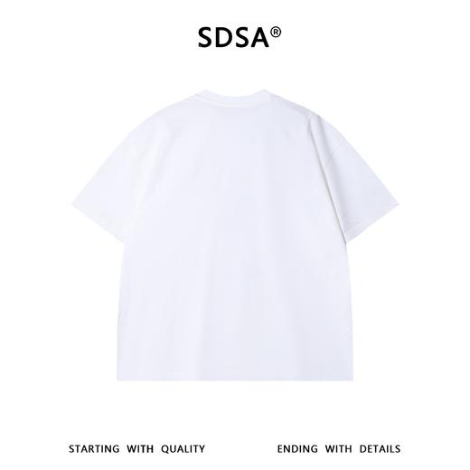 SDSA男装2026新款高贵轻奢时尚大力水手复古印花短袖T恤百搭时尚 商品图4