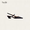 heelz设计师手工鞋履 ｜复古羊皮交叉带Sling-back 4.5公分 商品缩略图0