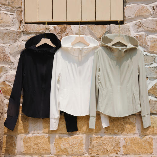 官网1390！C家户外冰感修身显瘦防晒衣女 UPF50+防紫外线原纱透气外套上衣 商品图7