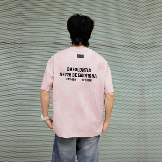 【新品上新】HX 夏季圆领短袖T恤S102622676101/02 商品图3