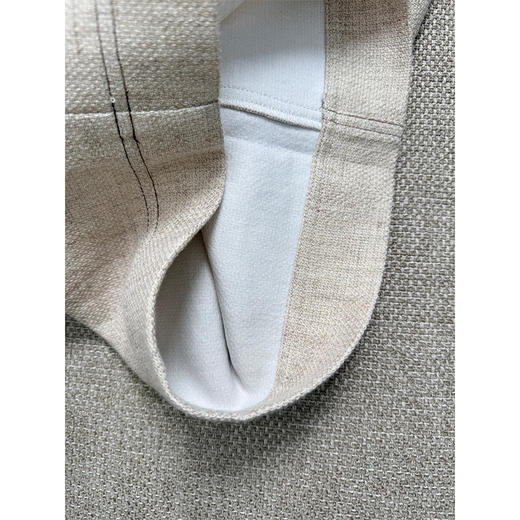 女爵士魅力 定纺60亚麻40棉混纺 高腰七分阔腿裤 抗皱挺括时髦款 商品图8