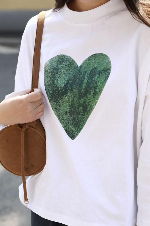 3.21新爱心长袖T恤，不退可换色～ 商品图10