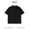 SDSA男装2026新款高贵轻奢潮牌撞色拼接口袋圆领短袖T恤百搭宽松 商品缩略图4