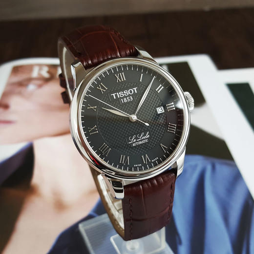 【95新】TISSOT 天梭T41.1.423.53自动机械机芯日期显示39MM（男款）力洛克系列精钢260226NJS12 商品图2