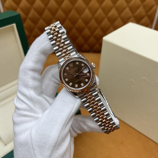 劳力士 日志腕表优雅的浅咖啡色盘面采用原版2236机械机芯尺寸:31mm 商品图11