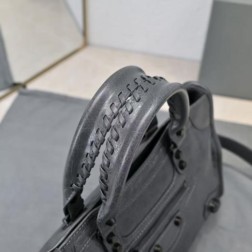 巴黎世家 Le City系列 机车包 小号 火山岩（LZ） 商品图6