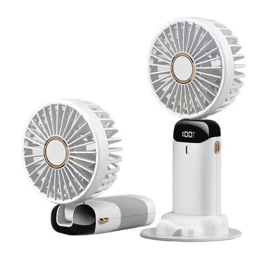 【快速制冷❗️极速闪充】手持USB小风扇充电静音随身大风力学生宿舍床上便携静音可折叠。ya 商品图4