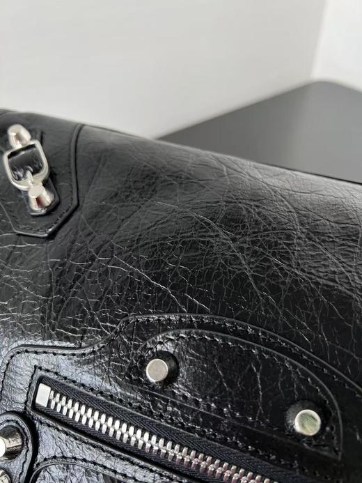 巴黎世家 Le City系列 黑银 机车包 小号（LZ） 商品图4