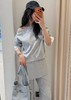 【门店同款】ENJOY春季铆钉斜肩卫衣套装 170643244 商品缩略图1