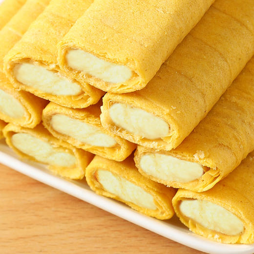 神探伍伍低糖流心燕麦蛋卷芝士味高蛋白休闲代餐零食品散装150g 商品图4