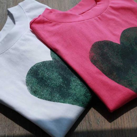 3.21新爱心长袖T恤，不退可换色～ 商品图3