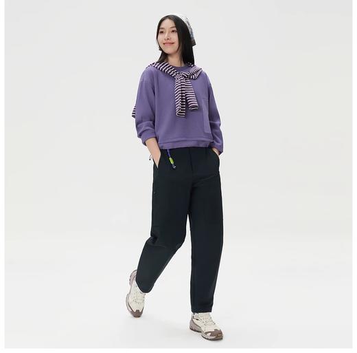 点此购买 可隆春秋季女士华夫格卫衣 xx 342860 商品图5