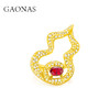 GAONAS 广纳福禄 中式贵气金色葫芦戒指11929JGO 商品缩略图0