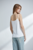 【新品】【秀黛】女时尚罗纹大版吊带手感顺滑领口蕾丝细吊带显优雅女士夏季背心W2776003T【门店同款】 商品缩略图1