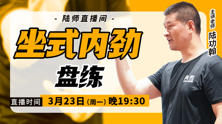【3月23日】坐式内劲盘练