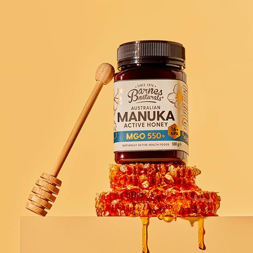 澳大利亚巴恩天然 活性麦努卡蜂蜜 MGO550+ 250g/礼盒装 商品图0