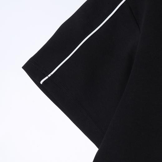 51014SDSA男装2026新款轻奢潮牌半拉链立领短袖T恤撞色明线设计百搭 商品图4