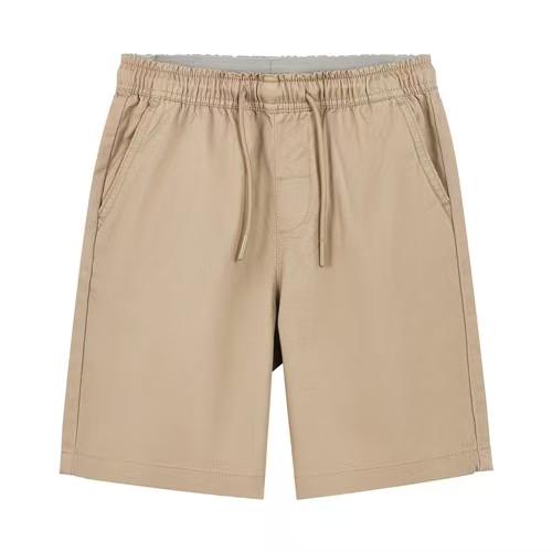 佐丹奴童装26年新款全棉净色卡其抽绳短裤03106255 商品图4