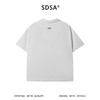 SDSA男装2026新款高贵轻奢潮牌简约假两件半拉链翻领短袖T恤百搭 商品缩略图4