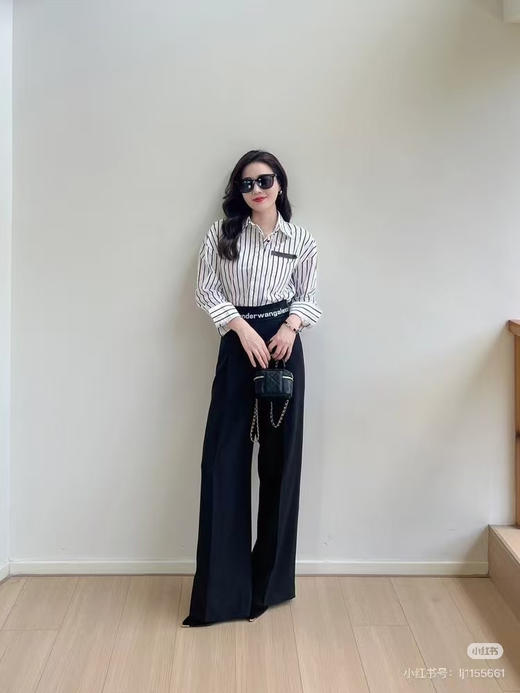 原单新款条纹个性时髦精衬衫 商品图6