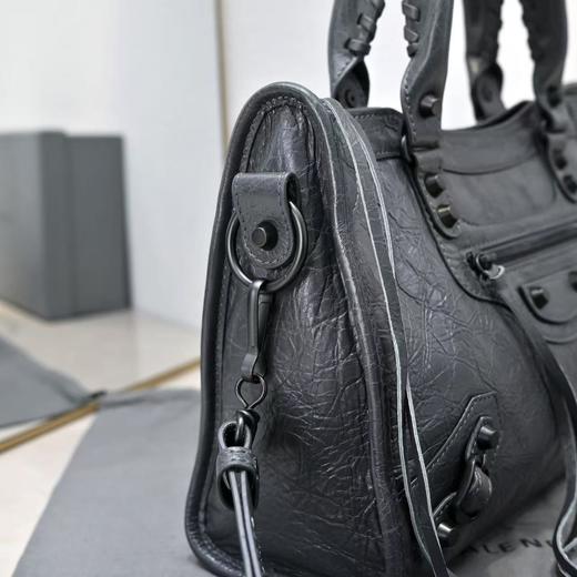 巴黎世家 Le City系列 机车包 小号 火山岩（LZ） 商品图5