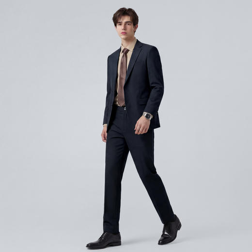 【易打理】圣得西男士休闲西装外套2026新款春季商务通勤修身上衣 商品图5