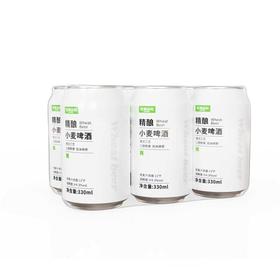 【YO】悦惠品悦 精酿小麦啤酒 330ml*6/组
