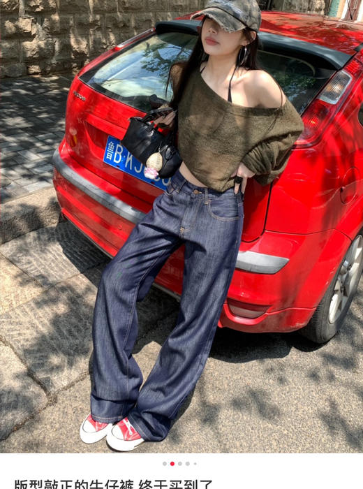 原单ANN ANDELMA* 原色牛仔裤/不掉色牛仔裤032005 商品图4