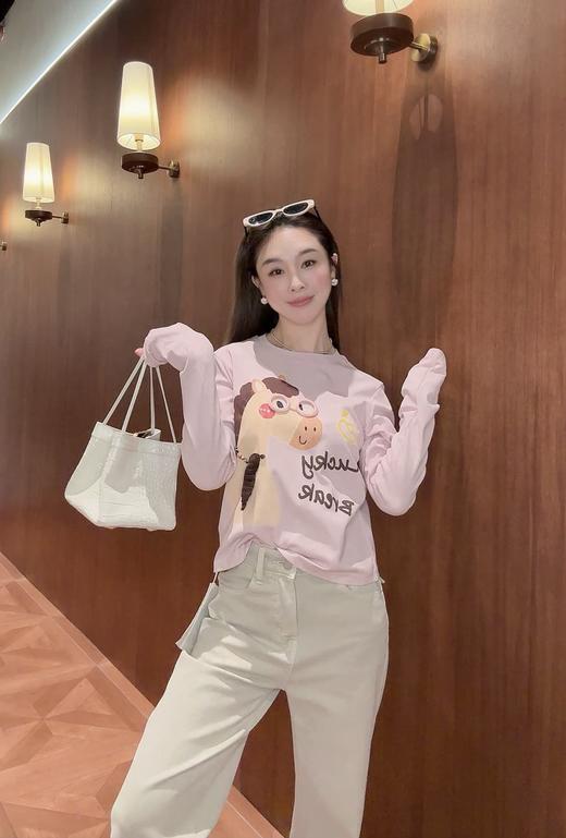 PIANAI冷小姐#  灰白色九分牛仔裤 商品图5