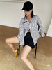 原单新款条纹个性时髦精衬衫 商品缩略图3