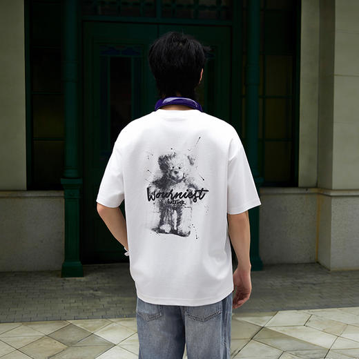 【新品上新】HX 夏季圆领短袖T恤微宽舒适S102622674101/02 商品图3