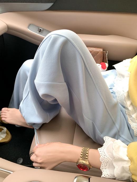 <曾小咸推荐>3.23现货秒杀 ！微信超特价！韩系2色抽绳直筒休闲裤 日常169.99 立减90 秒杀79.99！！ 商品图14