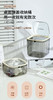 桌面弹盖收纳桶 桌面垃圾桶塑料透明垃圾桶 家用收纳盒 ins风高颜值创意按压带弹盖 商品缩略图6