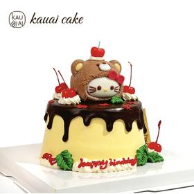 kitty布丁烧（顶部为蜡烛，请勿食用）| 烤爱