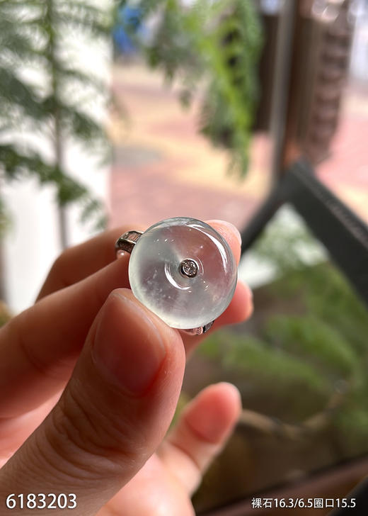 6183203，平安扣戒指。具体价格微信咨询 商品图2