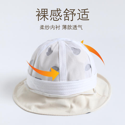 【清凉透气❗️遮阳帽】宝宝帽子夏季薄款婴儿渔夫帽防晒帽遮阳帽男童女童太阳帽儿童盆帽。ya 商品图3