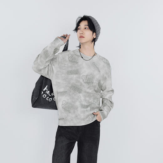 【断码清仓】HX 冬季圆领毛衫C107540032101 商品图1