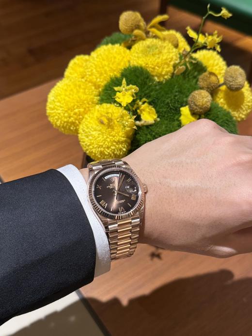 劳力士 星期日历型系列 渐变棕色日志腕表尺寸:36mm 商品图2